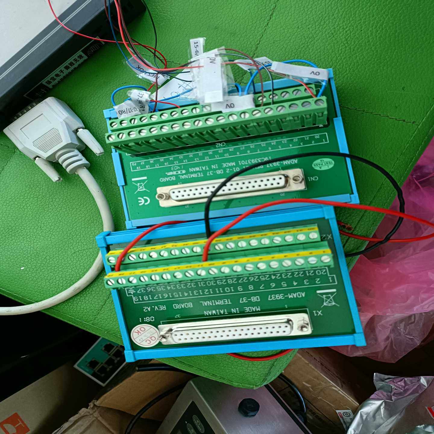 【请询价】研华ADAM-3937 REVB1 DB37端子板 接线