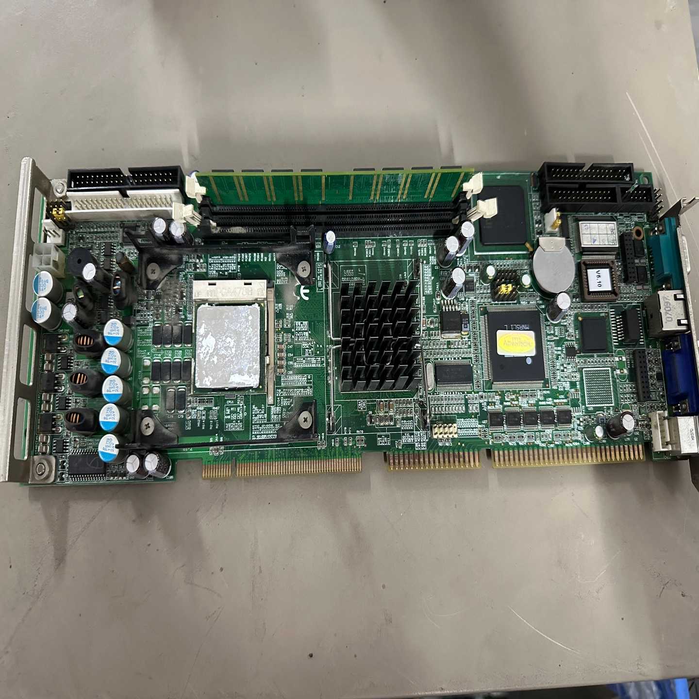 研华工控机主板 PCA-6186 Rev.B2 双网口送内存(通通配件）