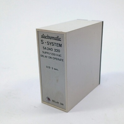 Electromatic SA 240 220 SSYSTEM Delay On Operate Timer 015