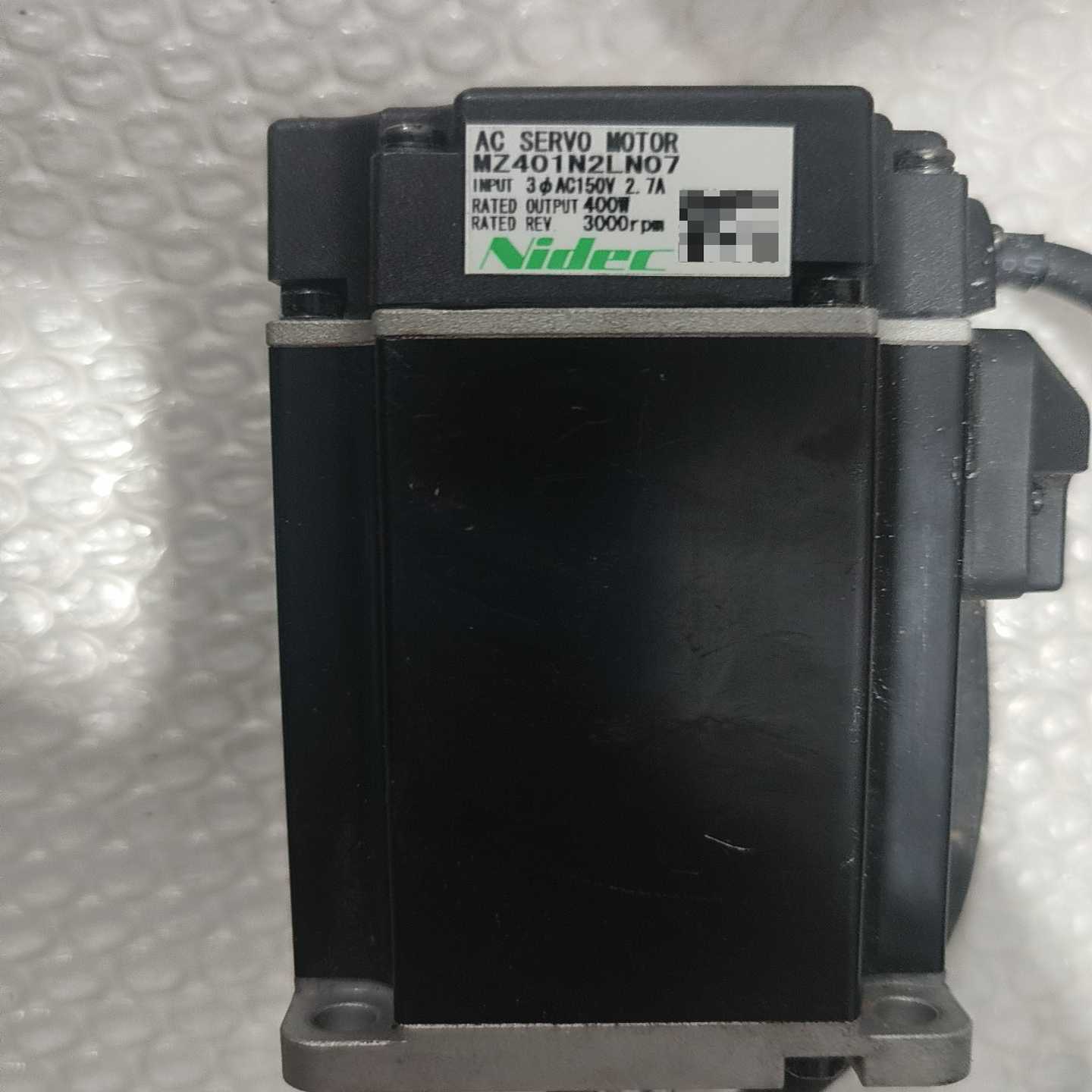 尼得科400W伺服电机 MZ401N2LN07，额定转速30一议价商品