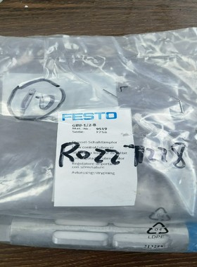 FESTO费斯托消音器节流阀GRU-1/2-B~询价