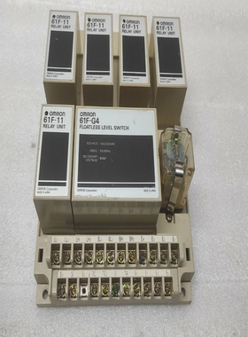 OMRON61F-G4FLOATLESSLEVELSWITCH61F-11RELAYUNIT