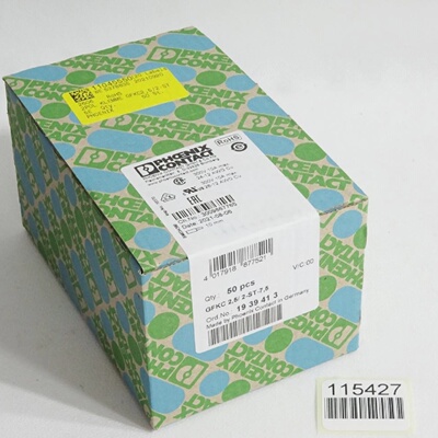 议价Phoex Contact 1939413 Gfkc 252St75 Inhalt50 Stecker  Neu