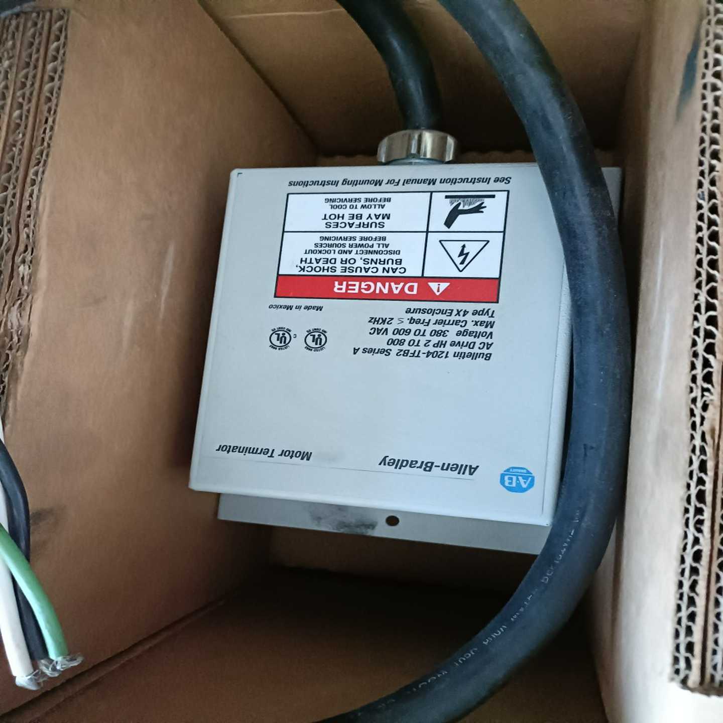 配件全新AB罗克韦尔终端连接器1204-TFB2 实拍如图出售议价