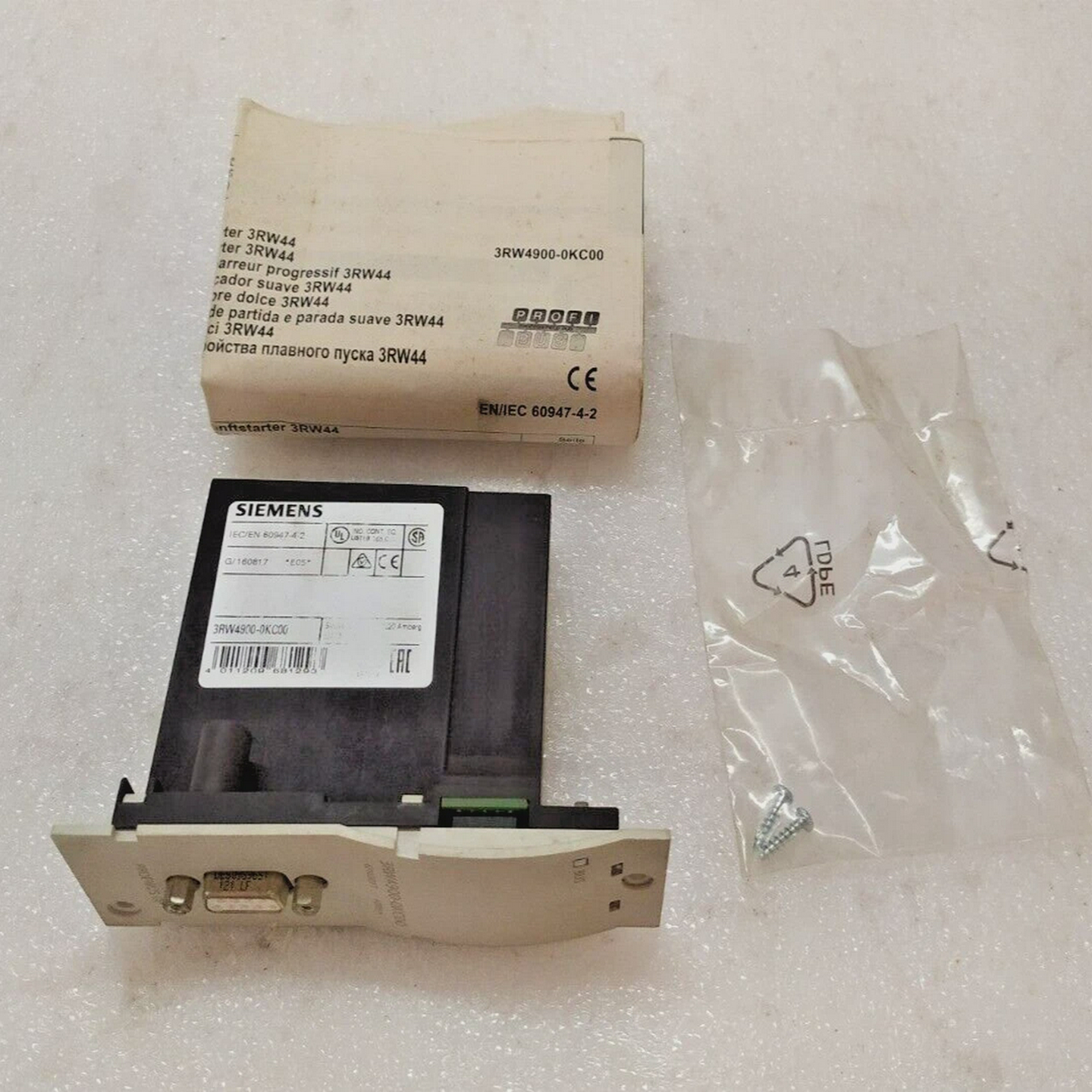 SIEMENS3RW4900-0KC00PROFIBUSDPModules