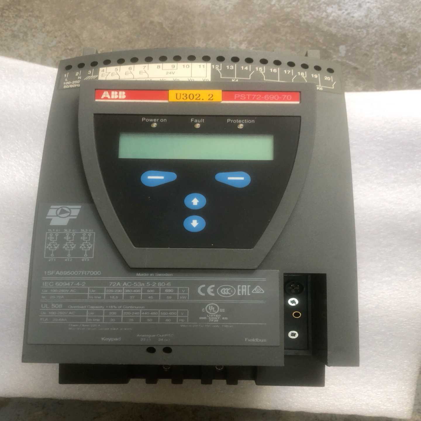 ABB软启动PST72-690-709成新漂亮，实物图拍--议价商品