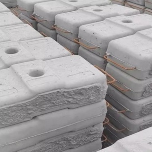 吊篮配重块25kg水泥配重块实心混凝土块提升降机电梯桁架配重块