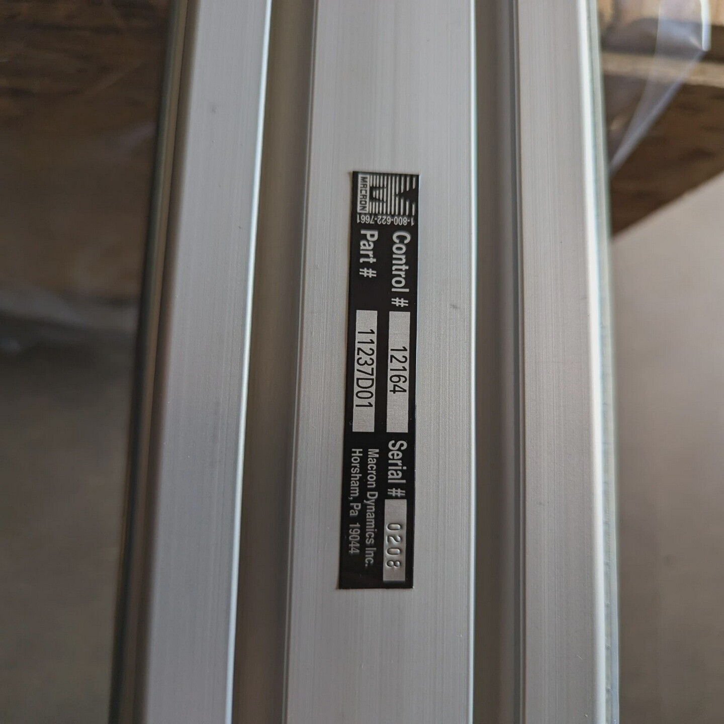 Macron11237D01线性轨道执行器3040-13-000-1632退货