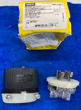 询价~Hubbell HBL2421插座 配L15-20P插头 实