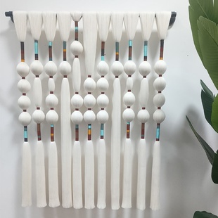 饰画立体纯手工拉线编织棉线画玄关装 厂家直供轻奢高级装 饰画