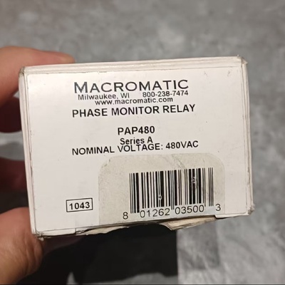 议价美国Macromatic继电器PAP480说