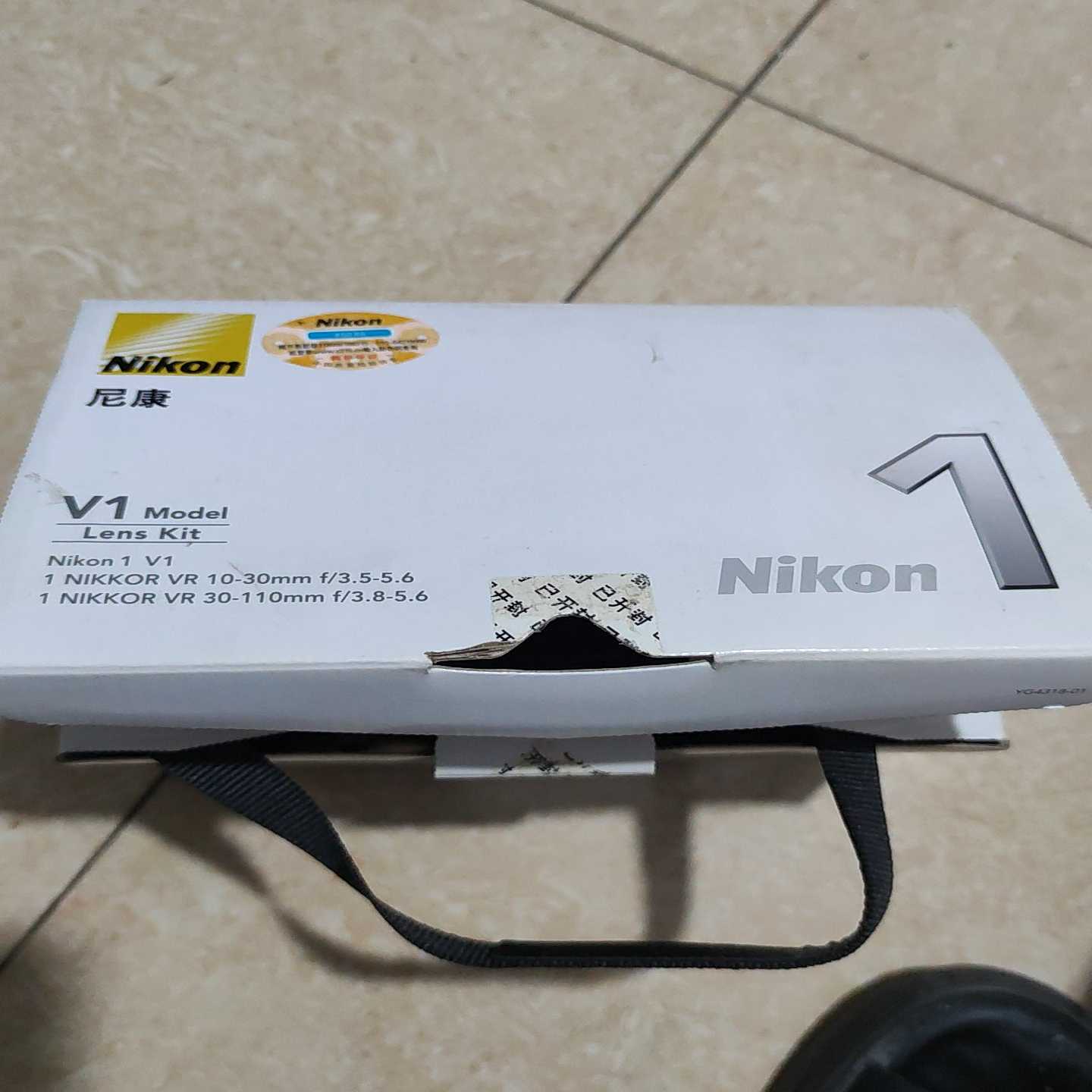 尼康V1微单相机99新，带原装10-30mm和30-110m--议价商品