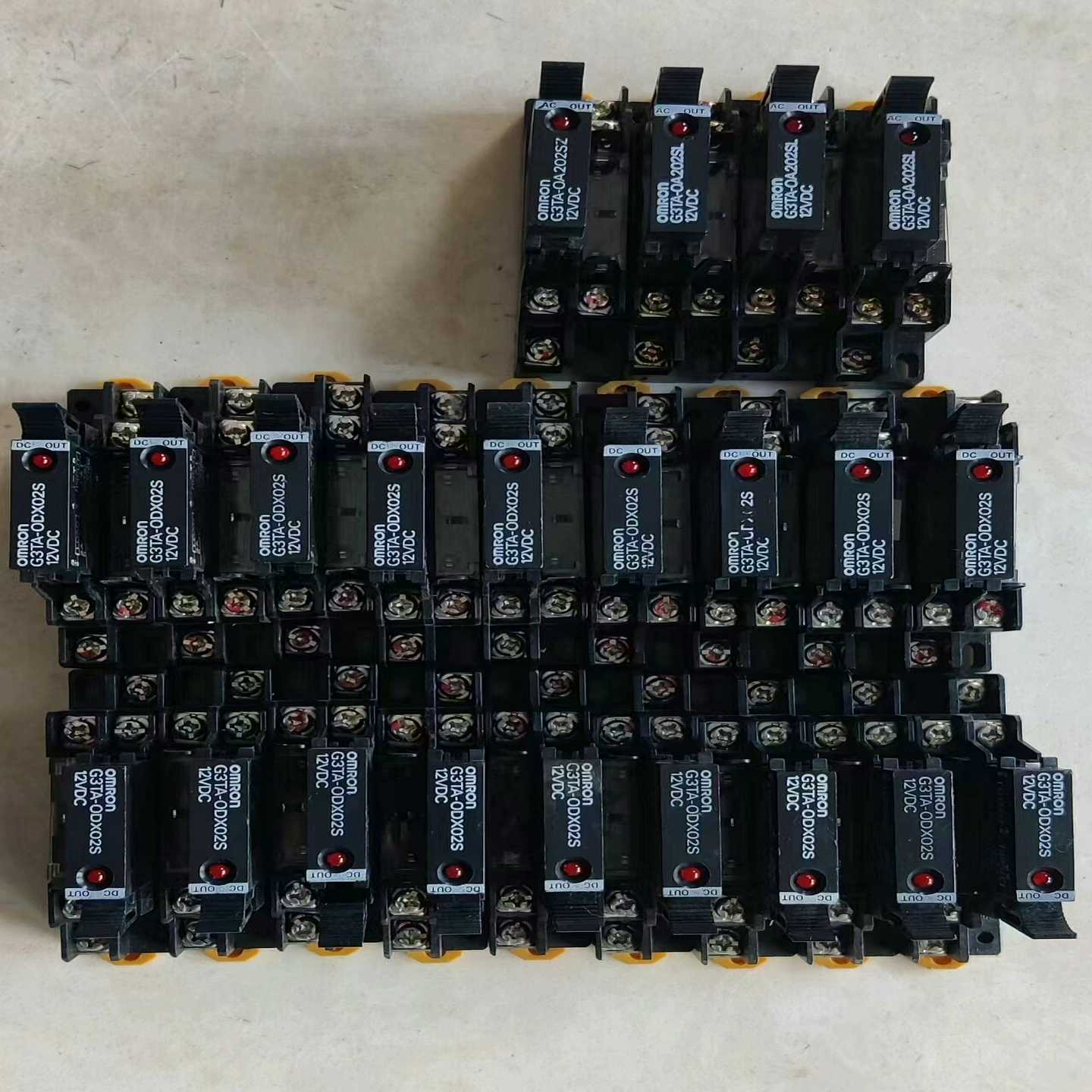 议价欧姆龙继电器:G3TA-ODX02S、12VDC。实物q拍摄成现货/维修