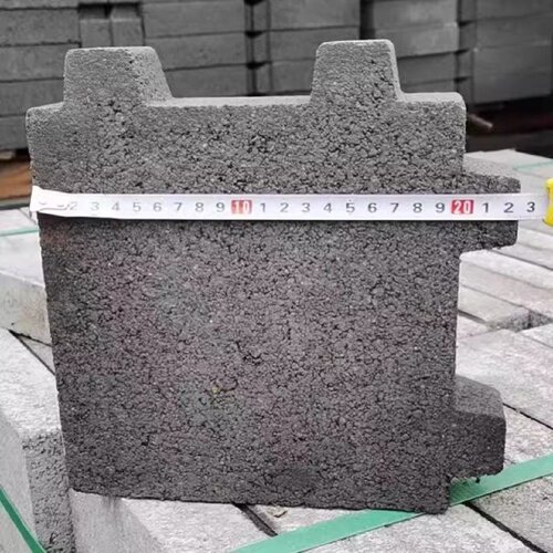 九孔砖圆孔植草砖蟹脚砖六棱块八字砖草坪砖中孔砖多孔砖可定制