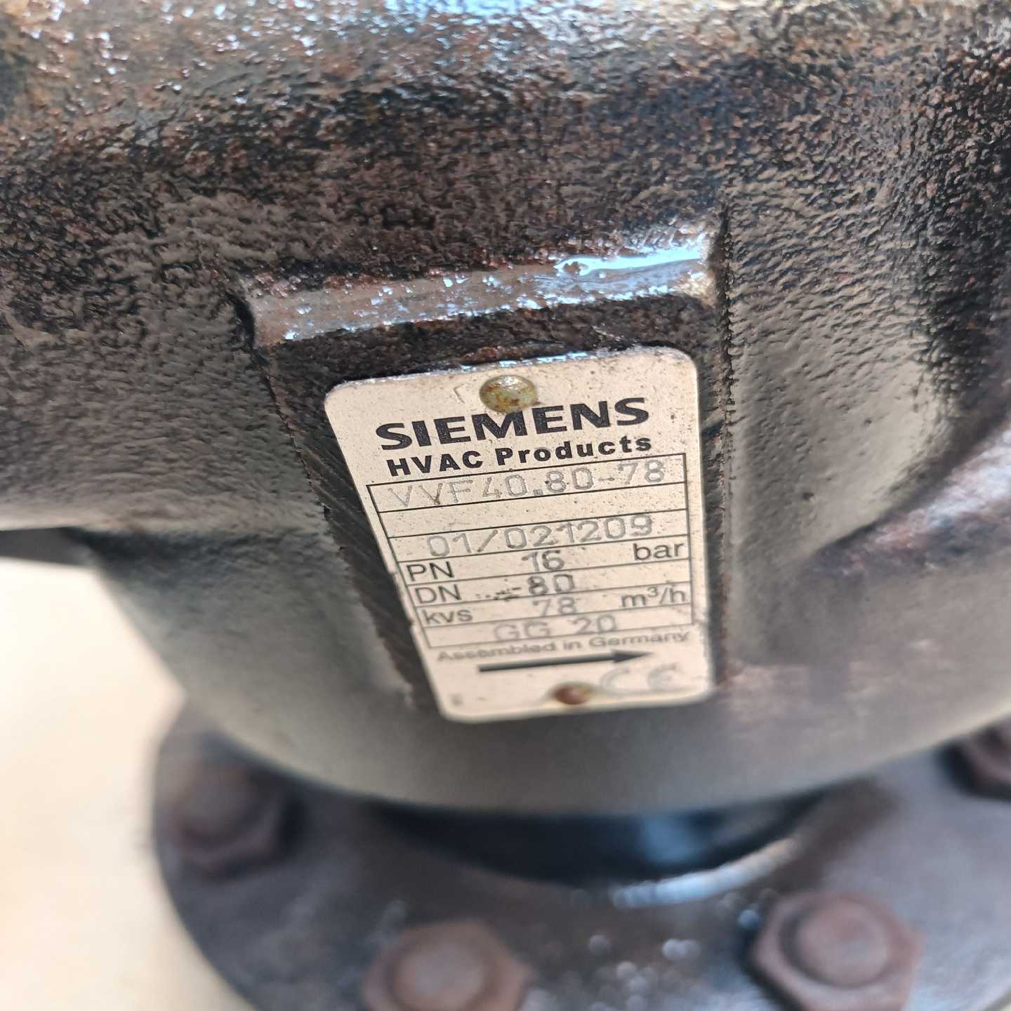 西门子阀门VVF40.80-78处理几个--议价商品