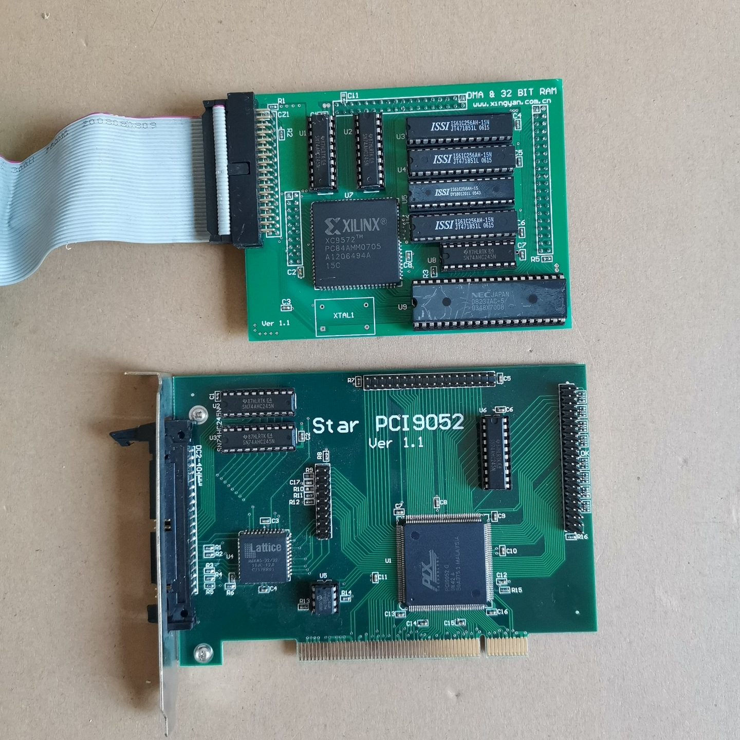 议价~两张 PLX9052 Star PCI9052 NON-