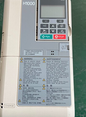 安川H1000变频器CIMRHB4A0006FBC1.5拍前询价下单