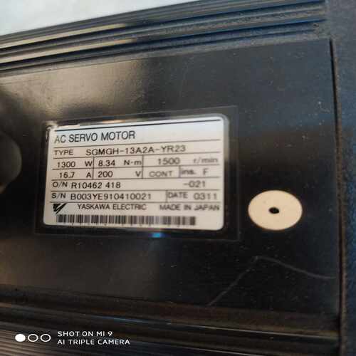 安川伺服电机SCMGH-13A2A-YR23，，库存~询价