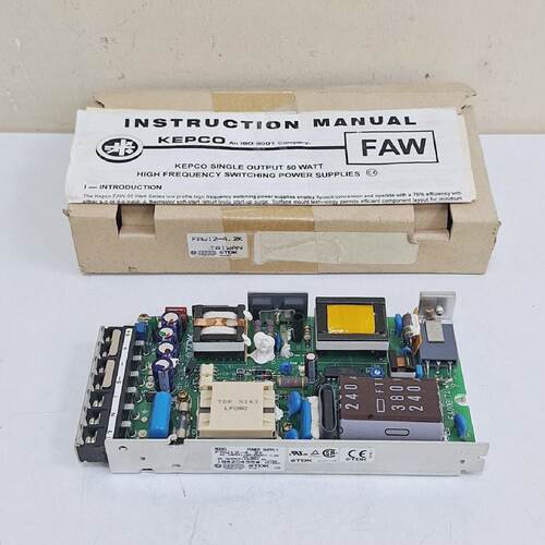 Kepco FAW124.2K Power Supply 12V 4.2A 1