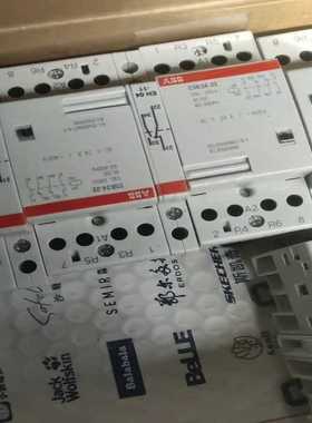 询价ABB四极接触器，主触点两常开两常闭，ESB24－22.