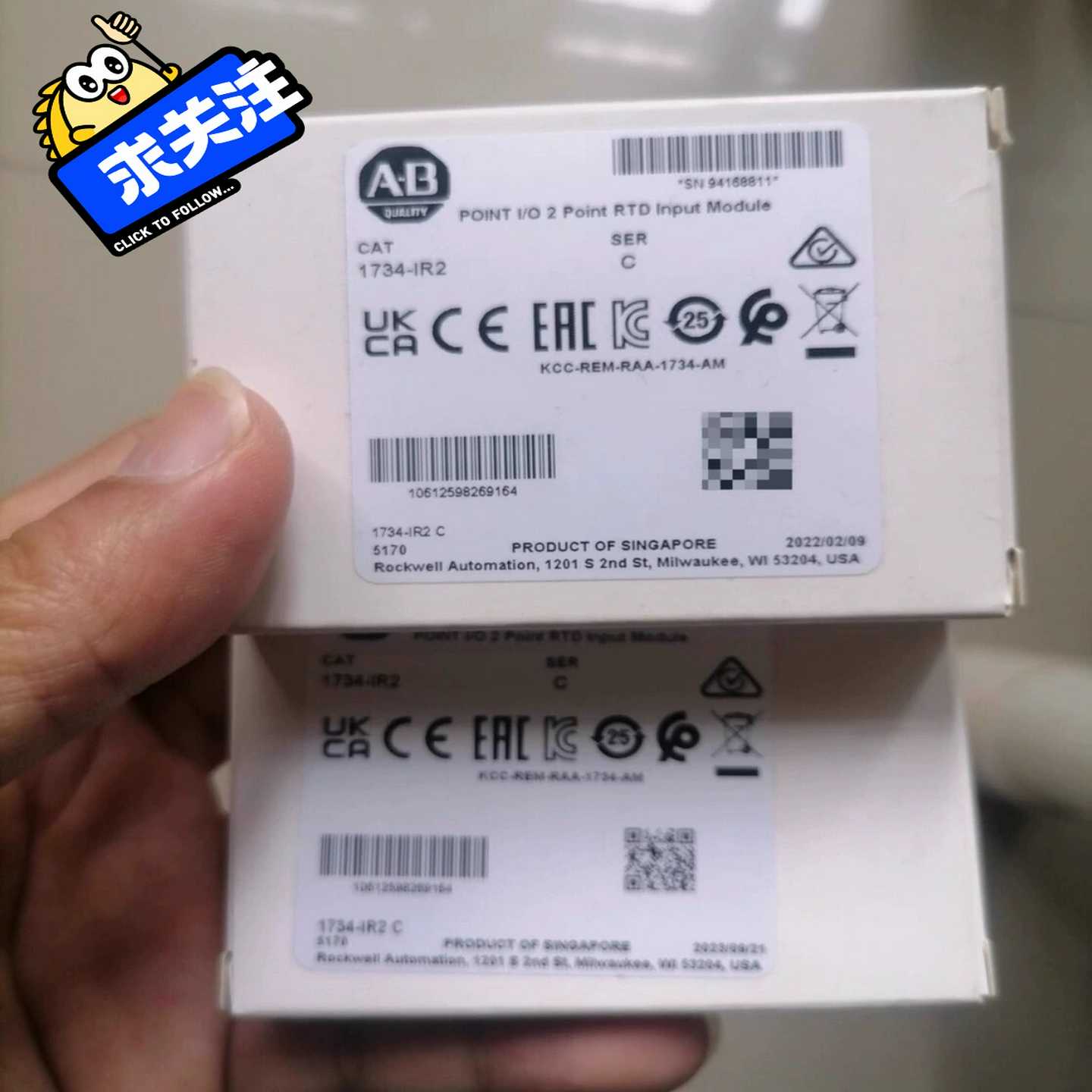 AB罗克韦尔1734-IR2罗克韦尔AB模块，全新正品原装未