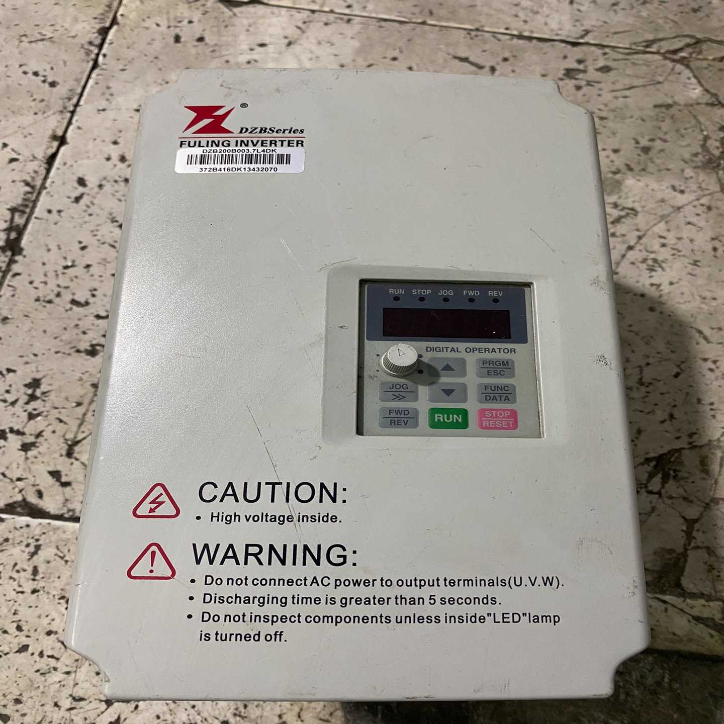 咨询-富凌变频器DZB200B003.7L4DK