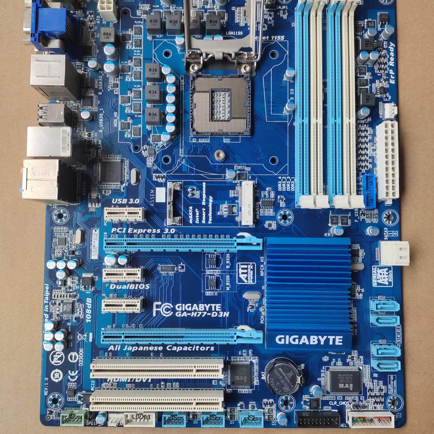 议价技嘉H77D3H主板豪华大板议价