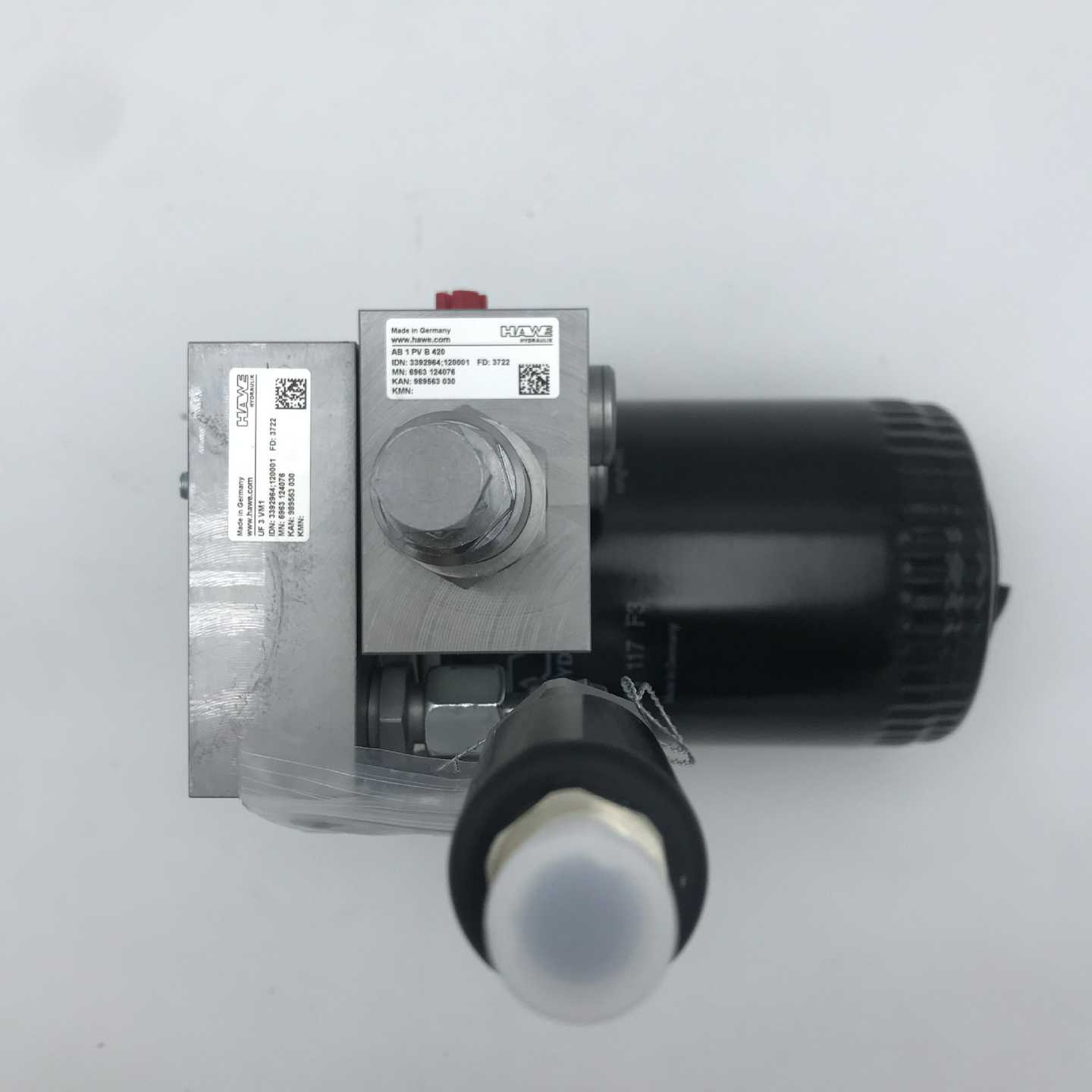 HAWE哈威液压阀组，型号UFX3VM1-AB1PVB420原厂原装