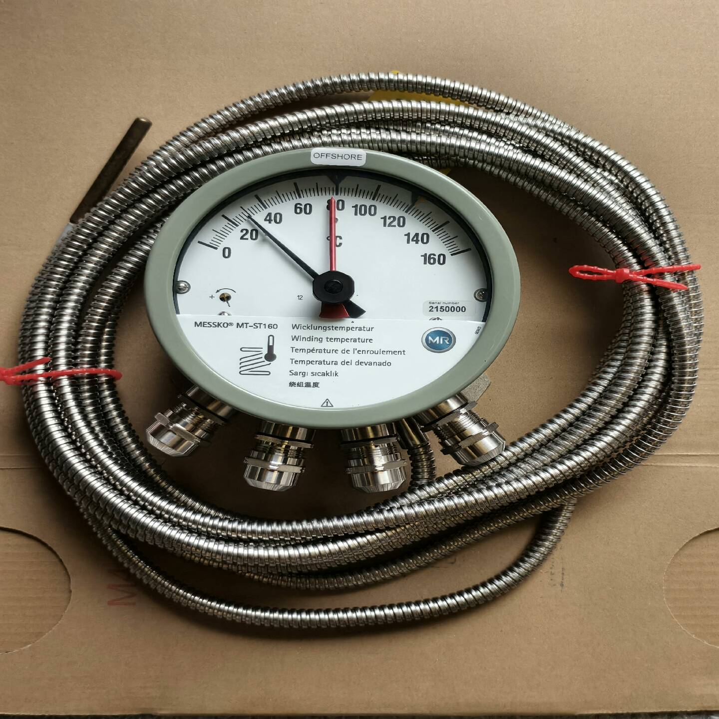 德国MESSKO绕组温度计MT-STW160F2/4/8m询价