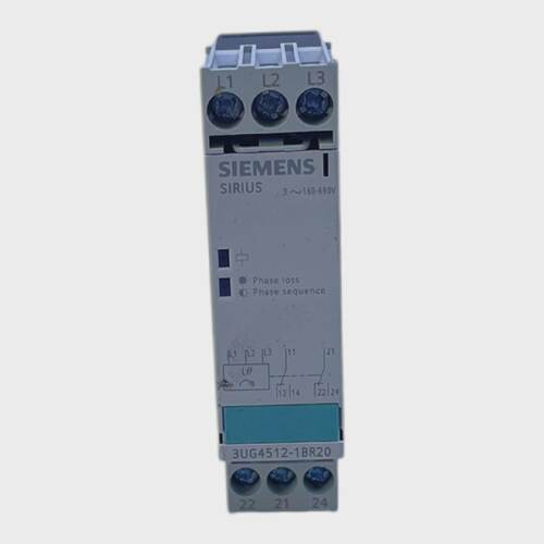 Siemens Monitoring Relay 3UG45121BR20 3Phase Voltage Monitor