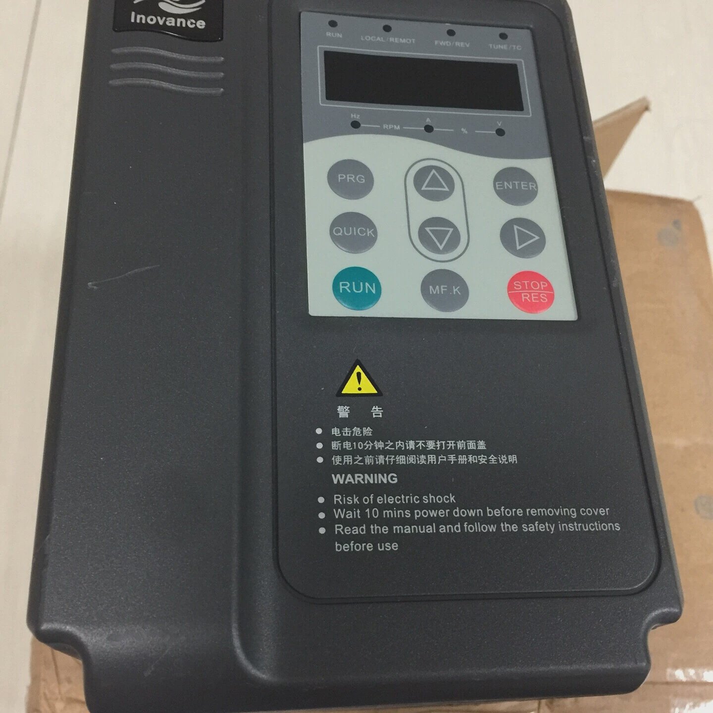 Inovance Inverter Md320ns0.7Gb SinglePhase Inverter Enter Ac