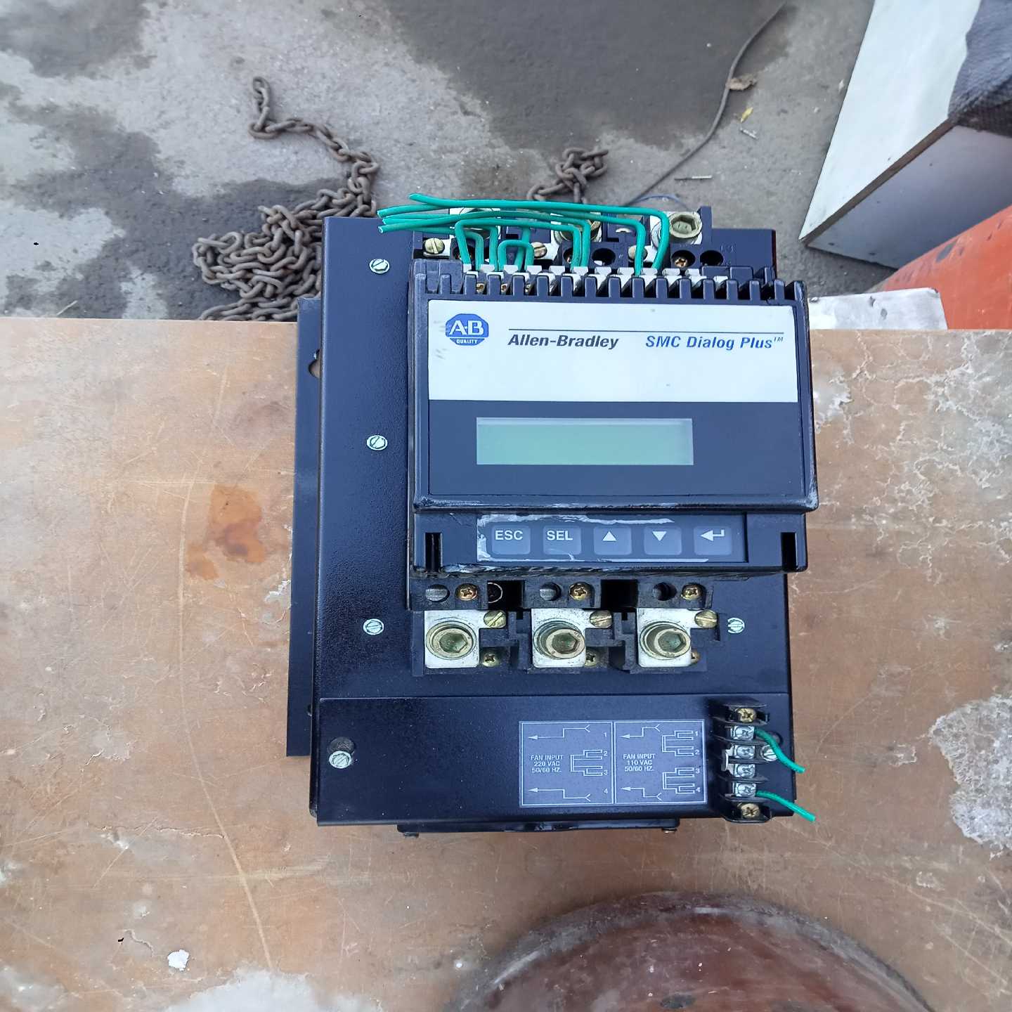 下来的一台AB软起动型号150一B97NBDB，询价