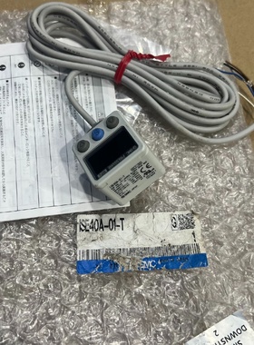 正品SMCISE40A01T压力表开关工程余货全
