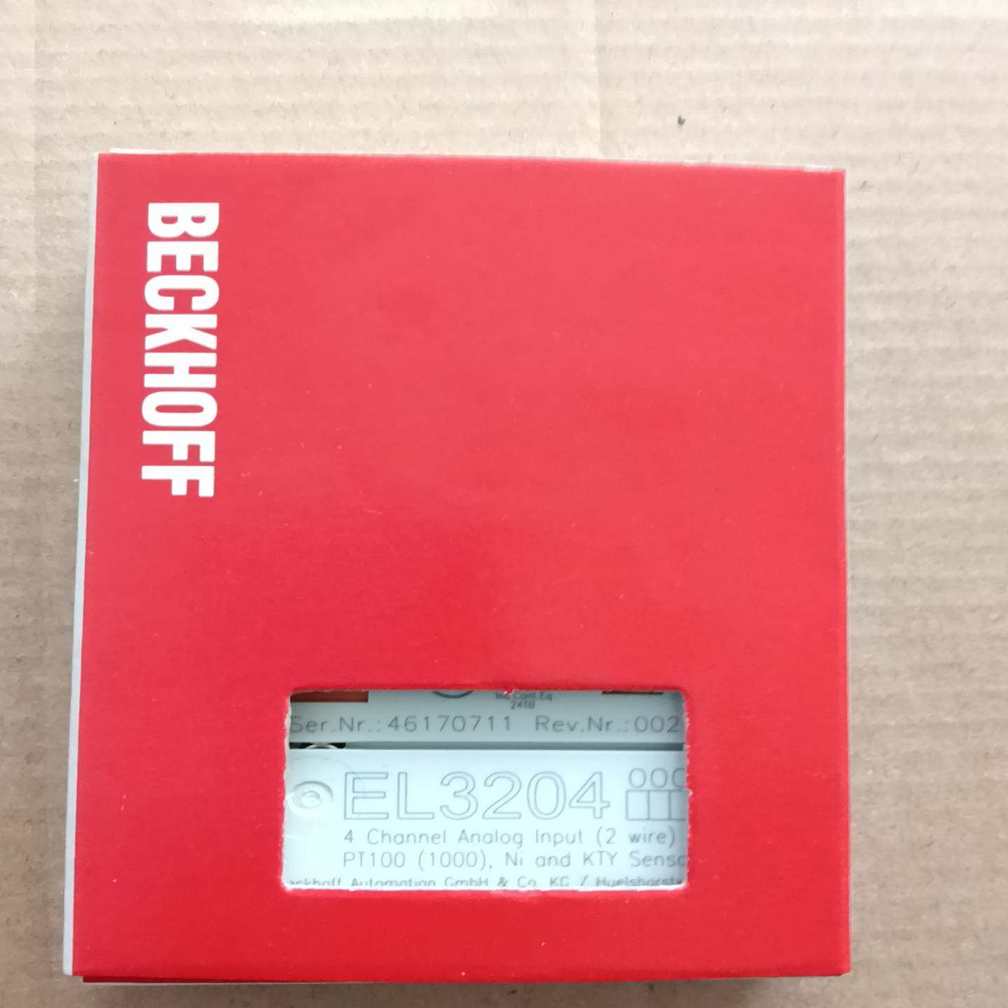 倍福模块EL3204询价
