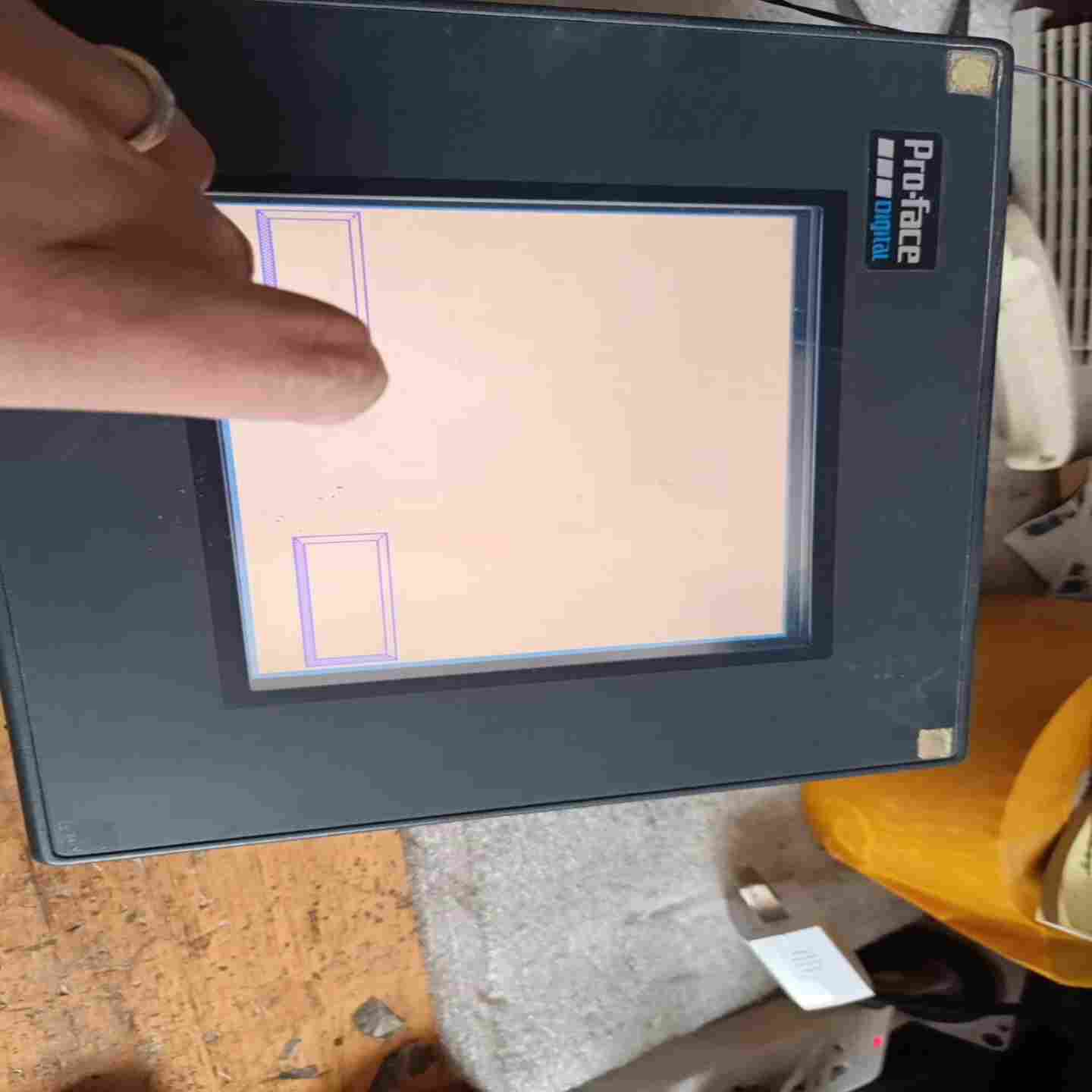 议价g普洛菲斯屏GP37W2-BG41-24V拆机包好实图拍现货/维修