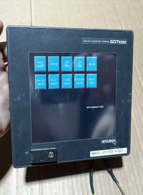 三菱触摸屏GT1555-VTBD带模块GT15-J71E71