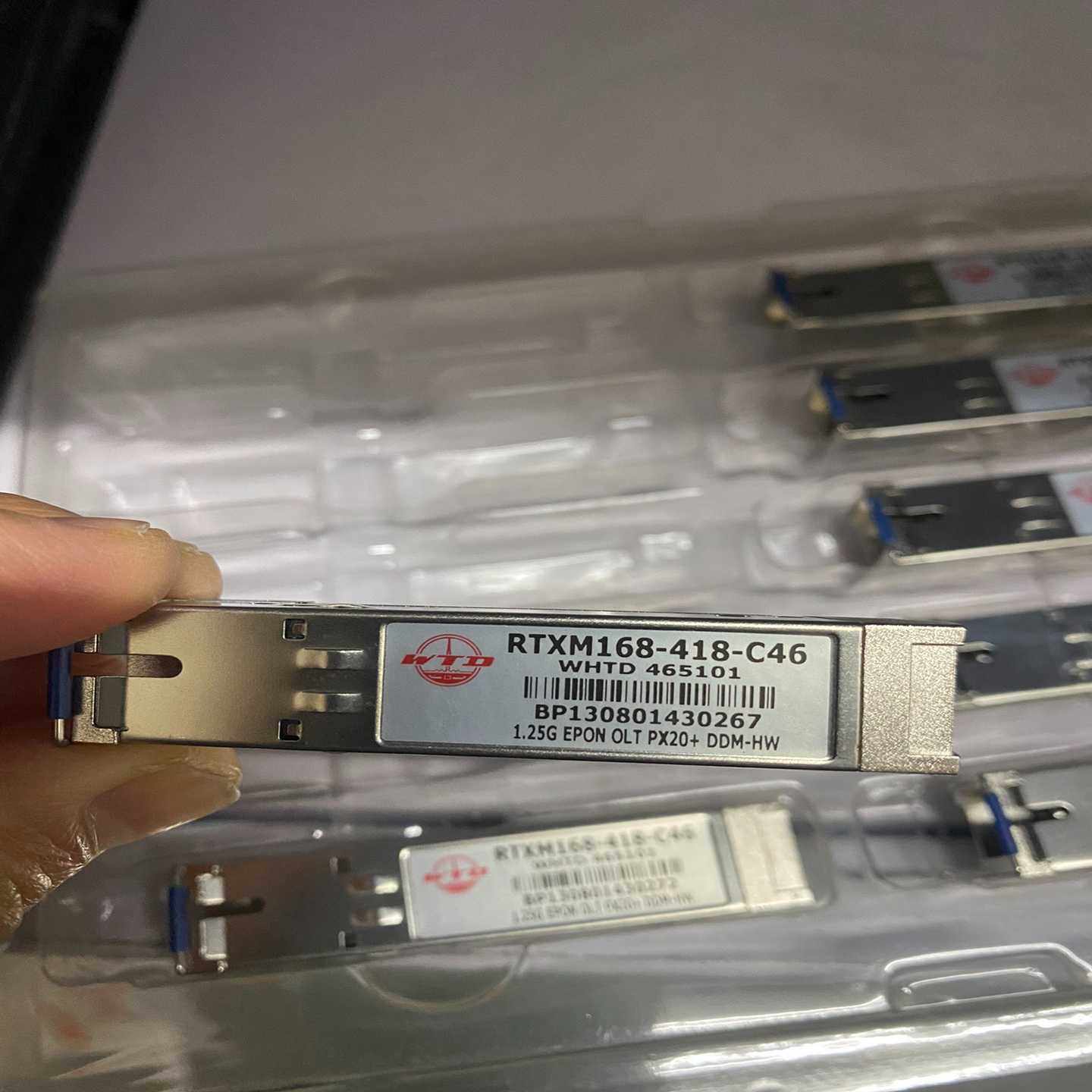 询价~WTD RTXM168-418 EPON OLT PX20+
