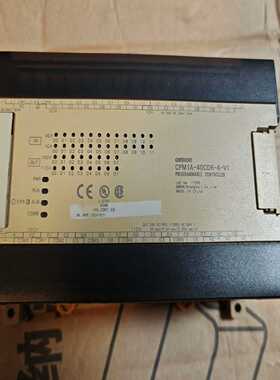欧姆龙PLCCPM1A-40CDR-A-V1，功能完好，拆