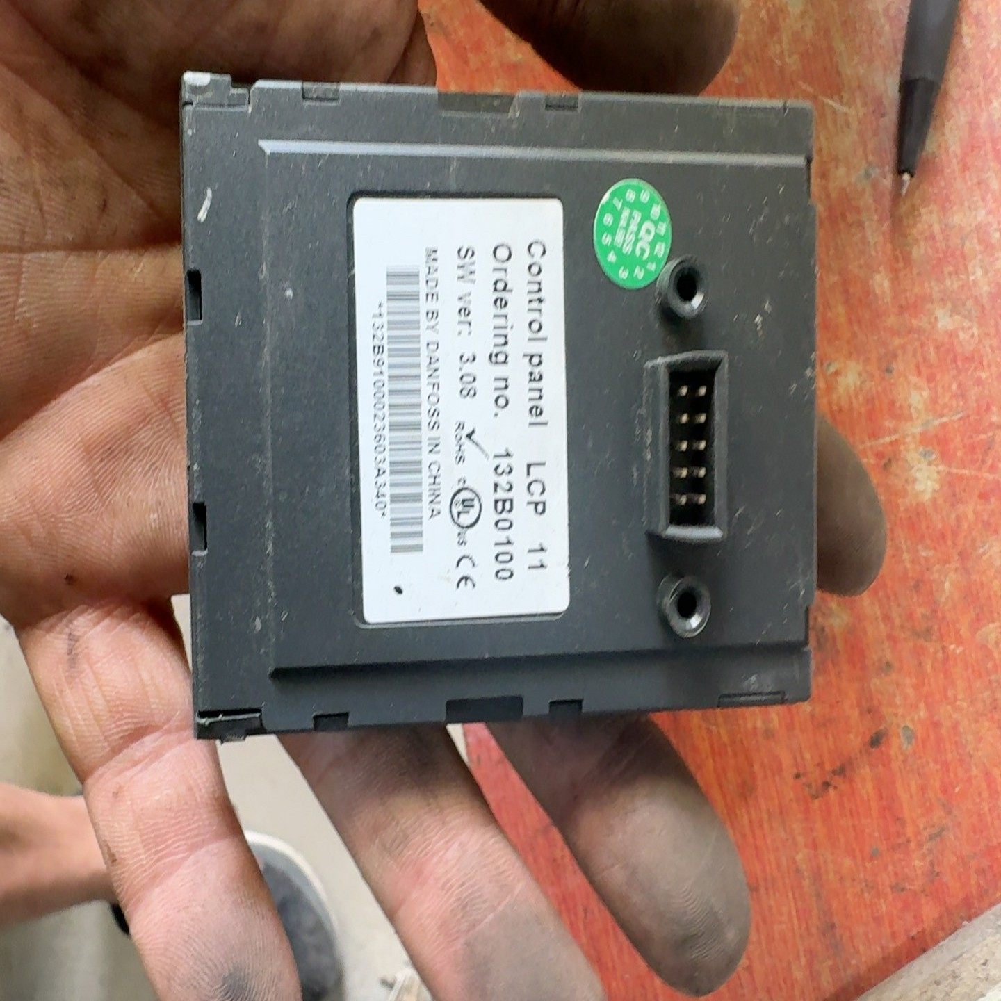 咨询-丹佛斯变频器面板LCP11，型号132B0100，，