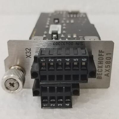 BECKHOFF AX5801 TwinSAFE Optional Card