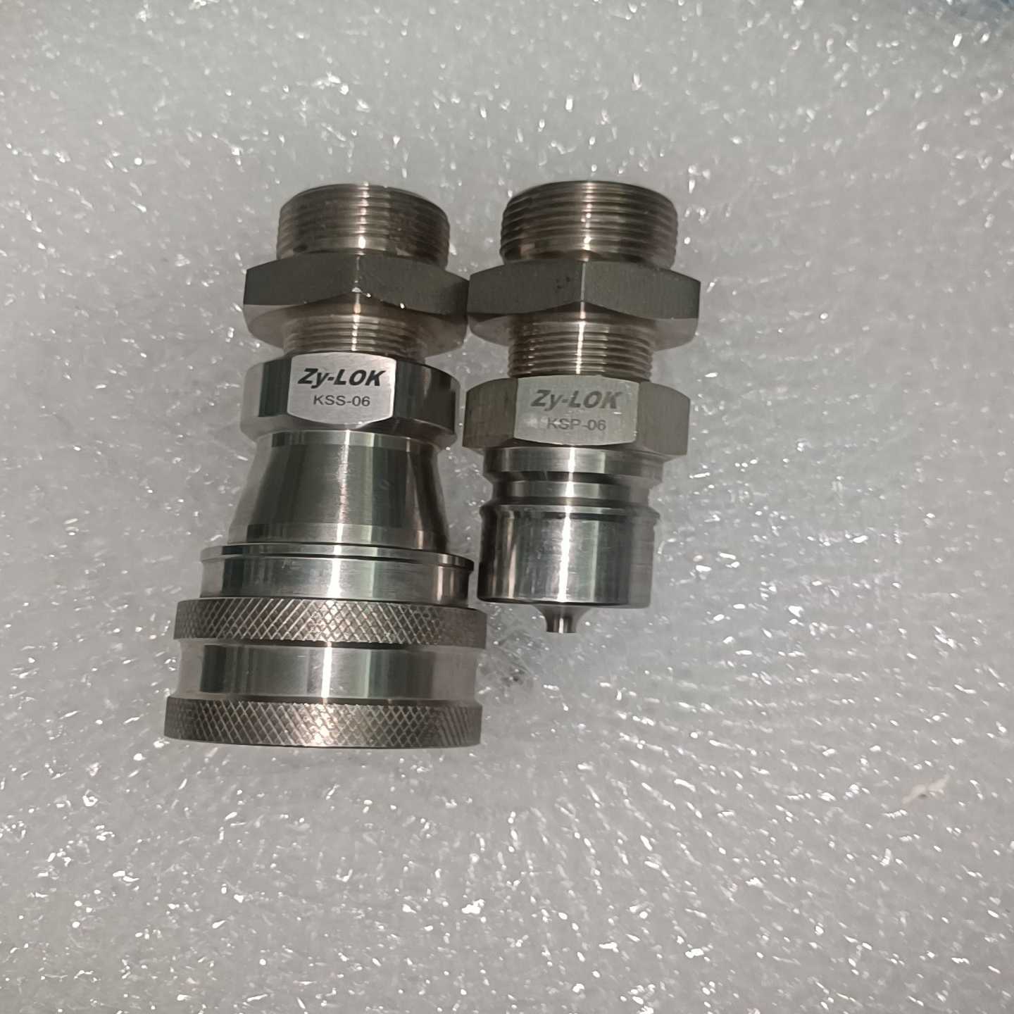Zy-LOK高压快速接头KSP-06  KSS-06公母一套[浩蓉商户]