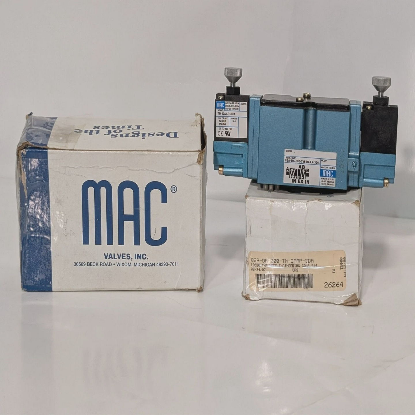 (1)全新MAC82A-DA-000-TM-DAAP-3DA电磁阀