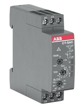 配件原装ABB电子时间继电器  CT-SAC22   24-240VAC 24-48VDC议价