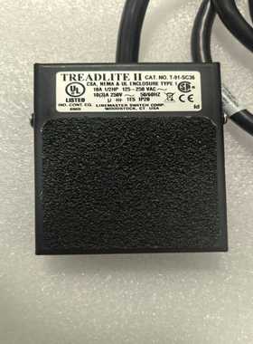 LINEMASTER脚踏开关T-91-SC36成色好实物适用