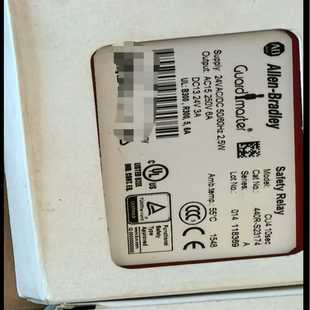 Bradley安全继电器 Allen 全新正品 型 出