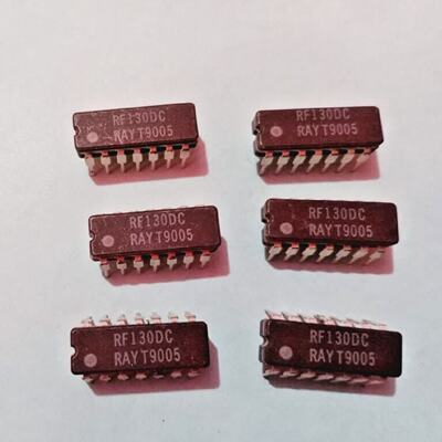 5PCS Lot RAYTHEON RF130DC DIGITAL MICROCIRCUIT IC 14PIN  NEW