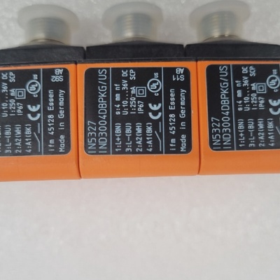 IFM IN5327 IND3004DBPKGUS100DPV Efector Inductive Sensor SET