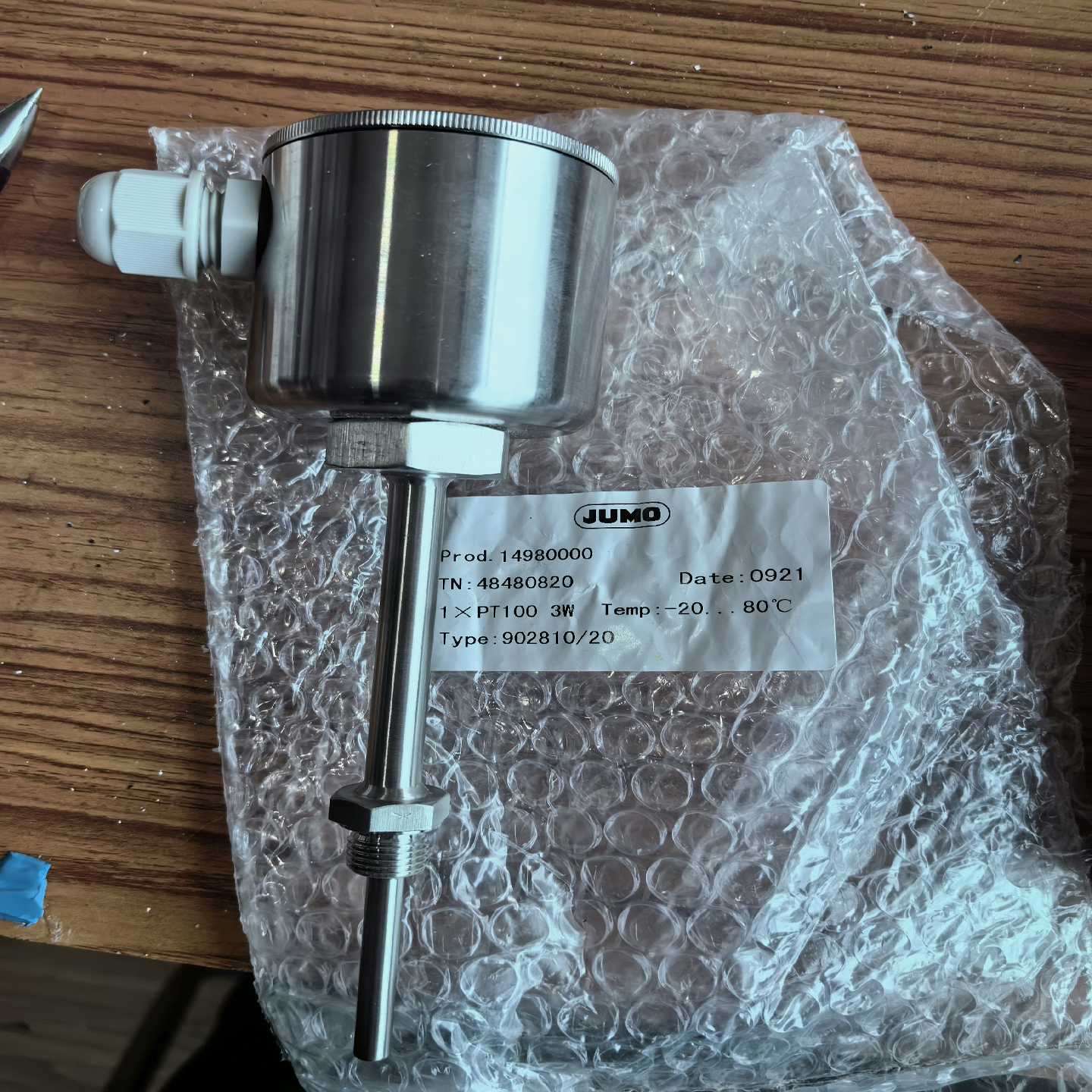 JUMO全新1XPT100-20-80--议价商品