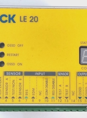 SICK LE202611 Safety Switching Amplifier IdentNo 6020340