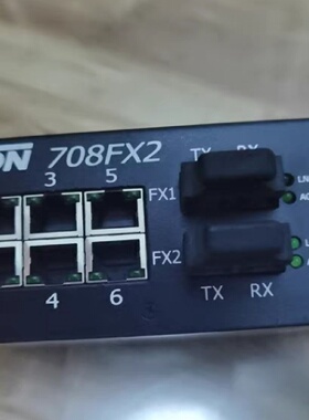 议价全新恩创工业交换机708FX2-SC 品多型号全价优问客服